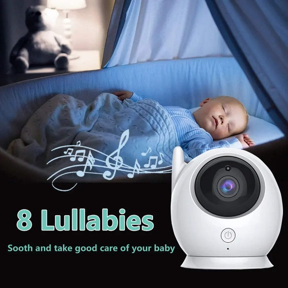 Baby Camera with Night Vision and Soothing Sounds