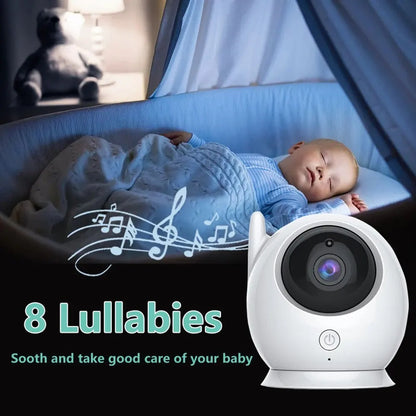Baby Video Monitor with Night Vision and Lullaby Music