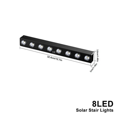 Bright Solar Powered Garden Lights 4-Pack Outdoor Set