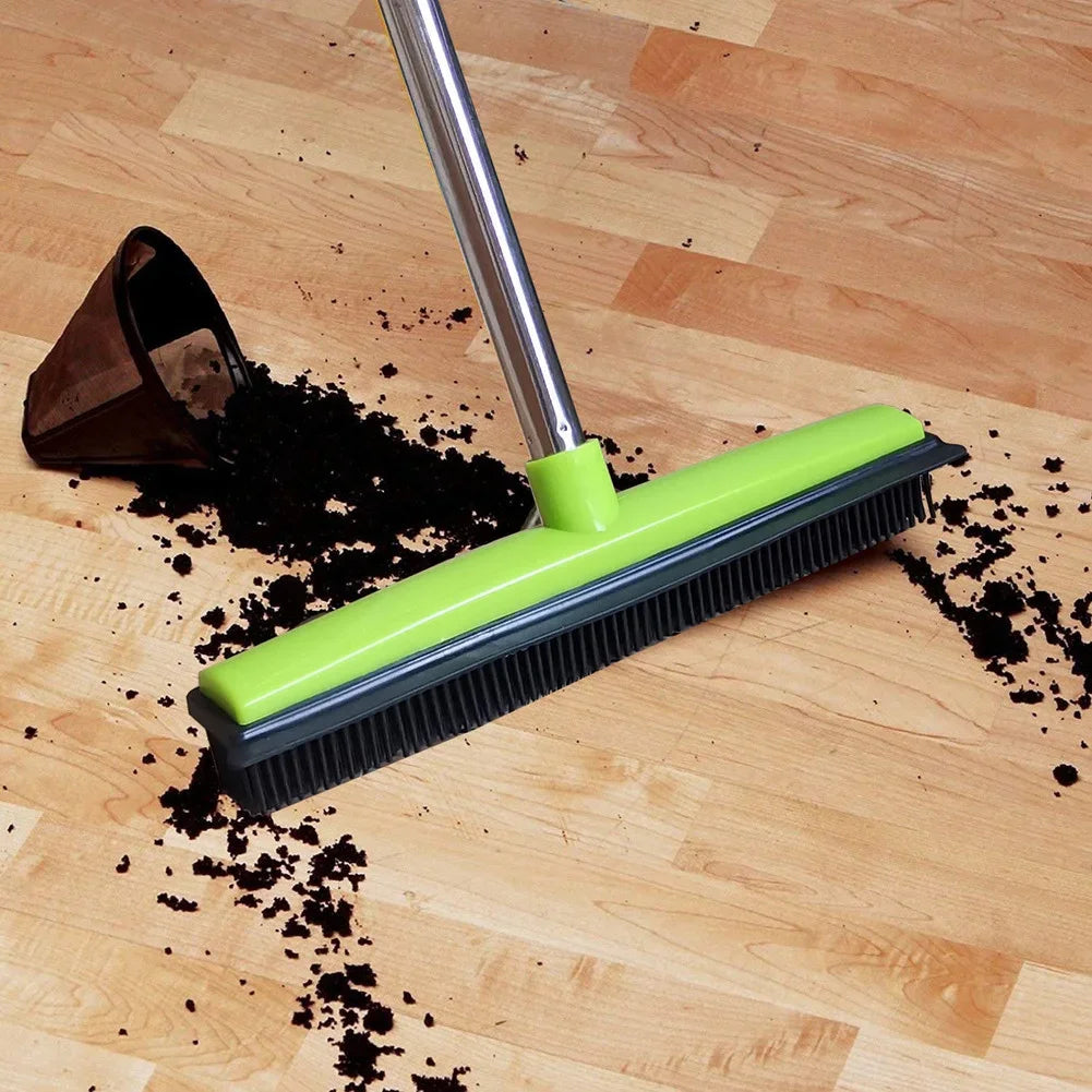 Easy Pet Hair Remover Long Handle Broom
