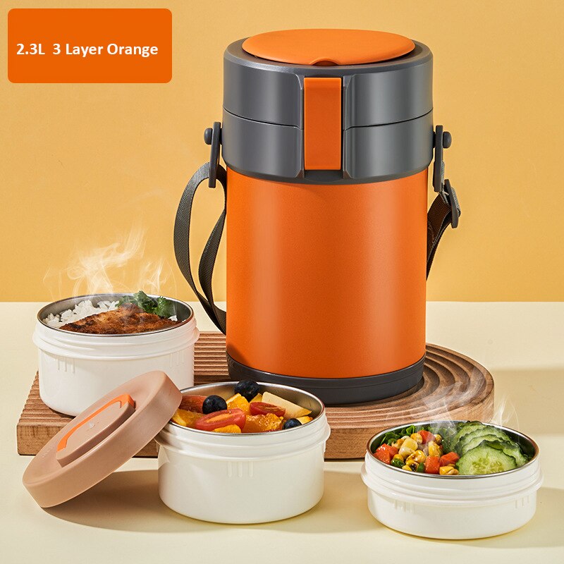 Thermal Stainless Steel Lunch Box Container