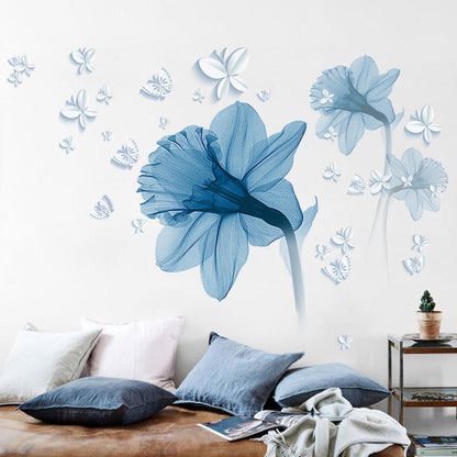 Pretty Flower Wall Art Sticker