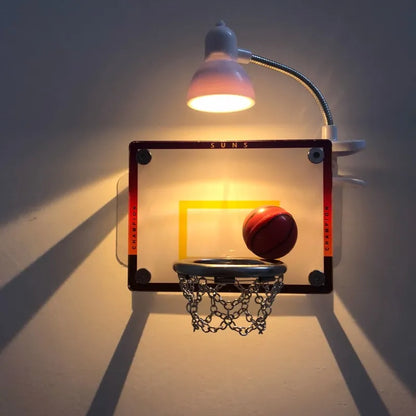 Compact Sports Basketball Desk Lamp