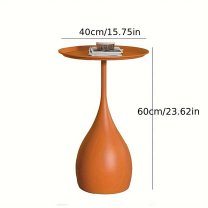 Space Saving LED Side Table with Slim Design
