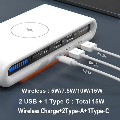 Portable Quad Wireless Charging Pad