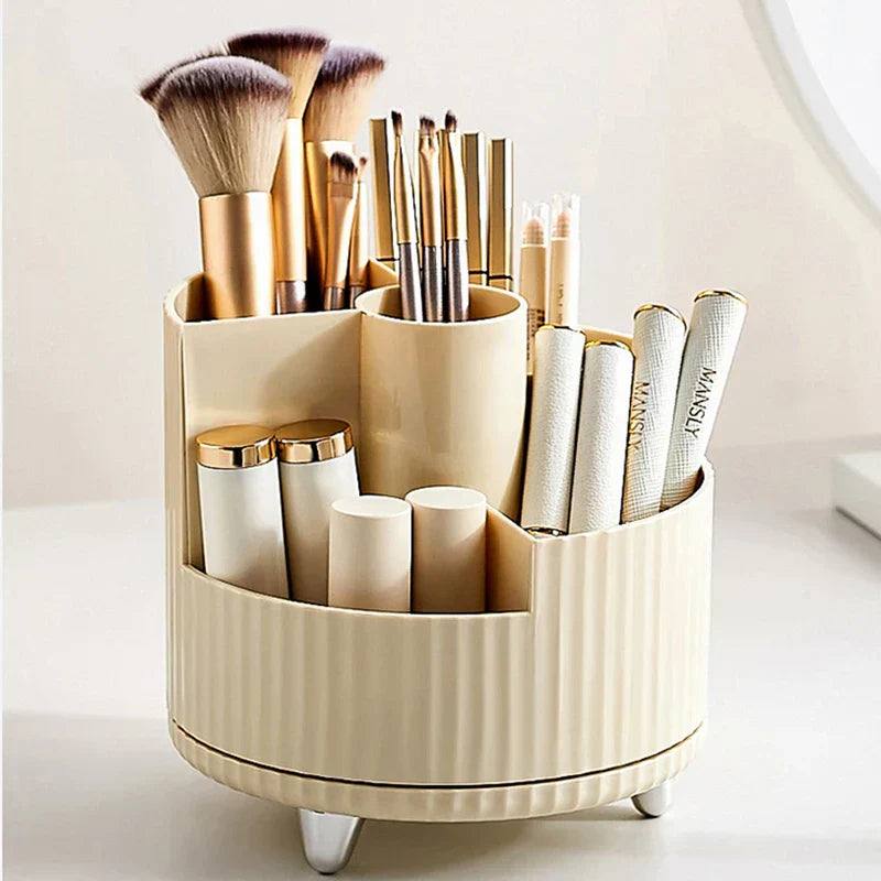 Transparent Spinning Cosmetic Organizer Box - Luxicro