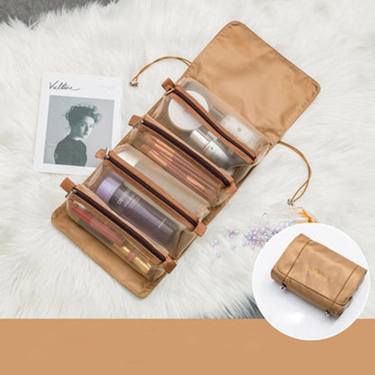 Compact Folding Cosmetic Travel Case Bag