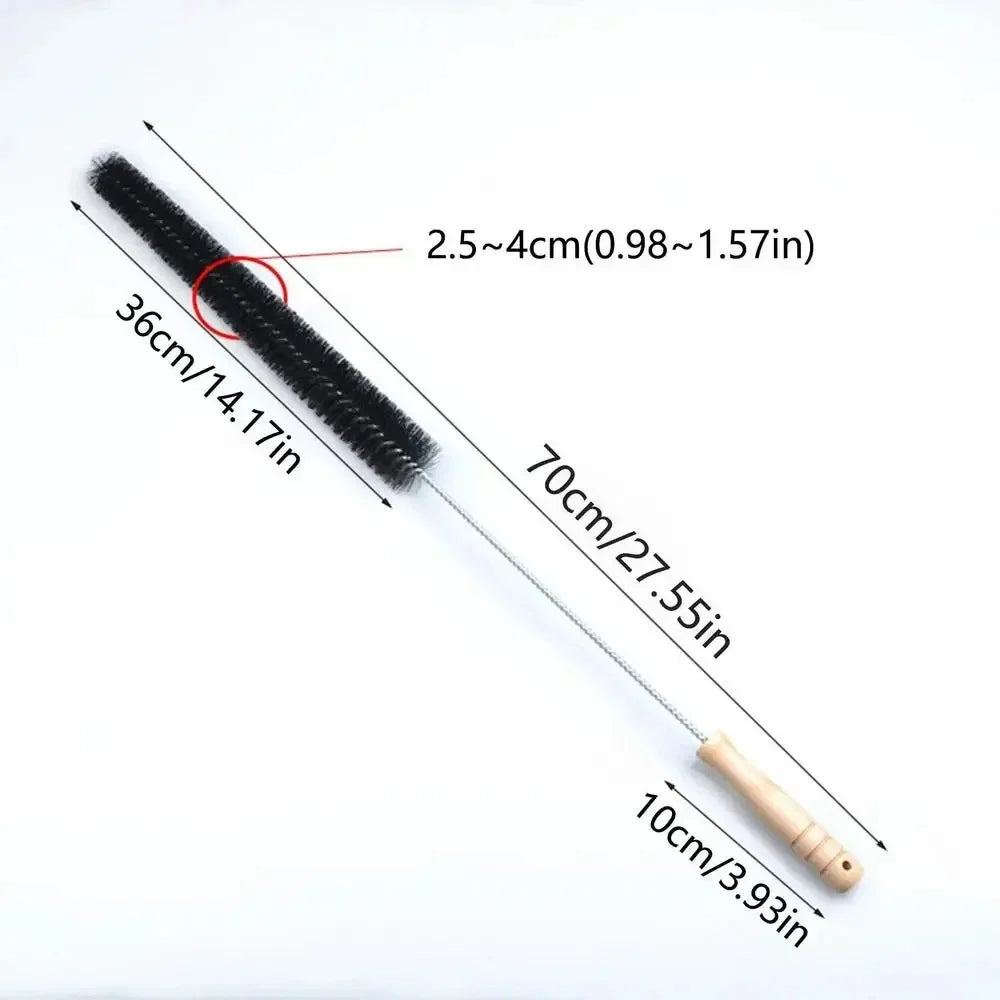 Long Handle Soft Broom for Dusting Tight Spaces - Luxicro