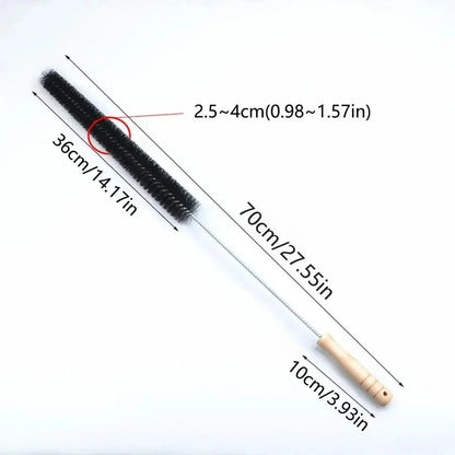 Long Handle Soft Broom for Dusting Tight Spaces - Luxicro