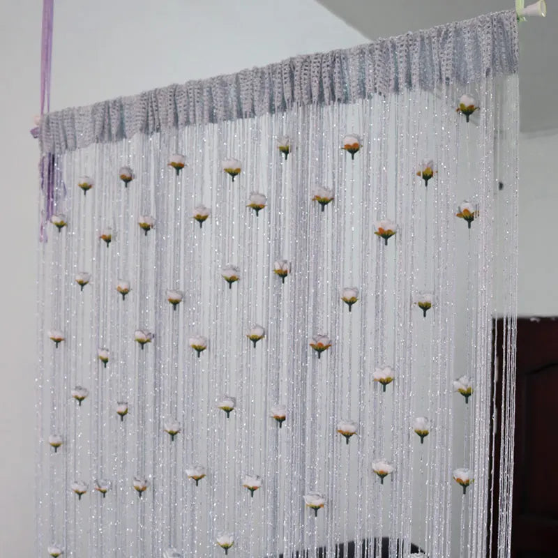 Decorative Space Separating Room Curtain Panel
