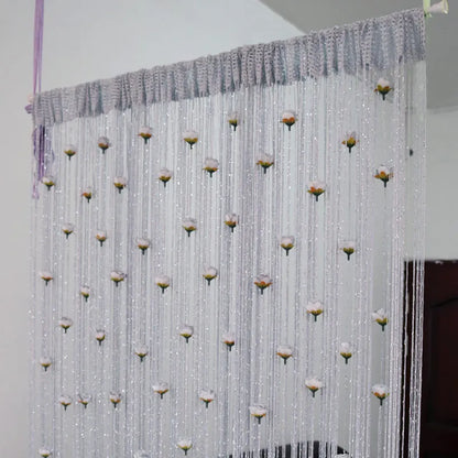 Decorative Space Separating Room Curtain Panel