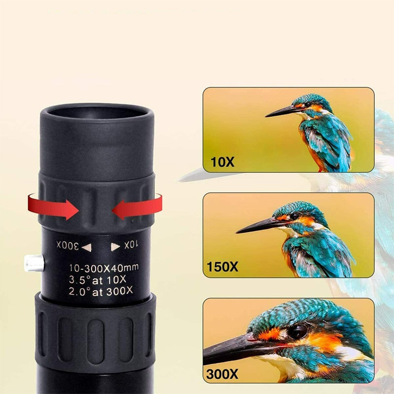 Compact High Definition Zoom Telescope