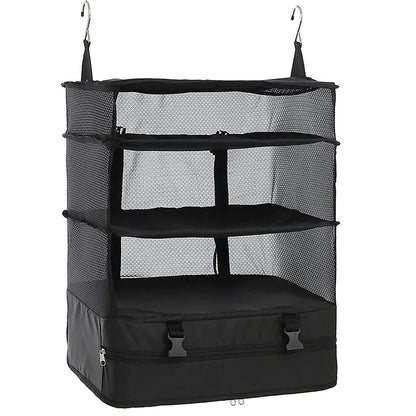 Compact Travel Bag Organizer Shelf
