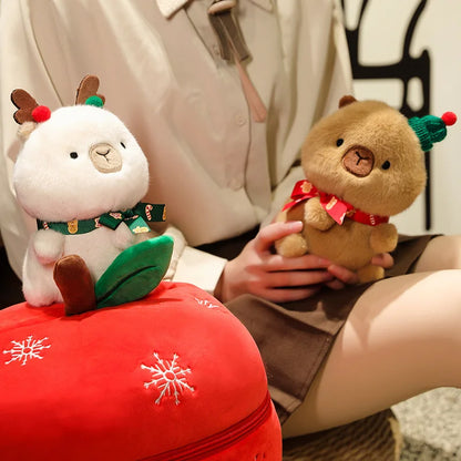 Cozy Holiday Plush Toy Set