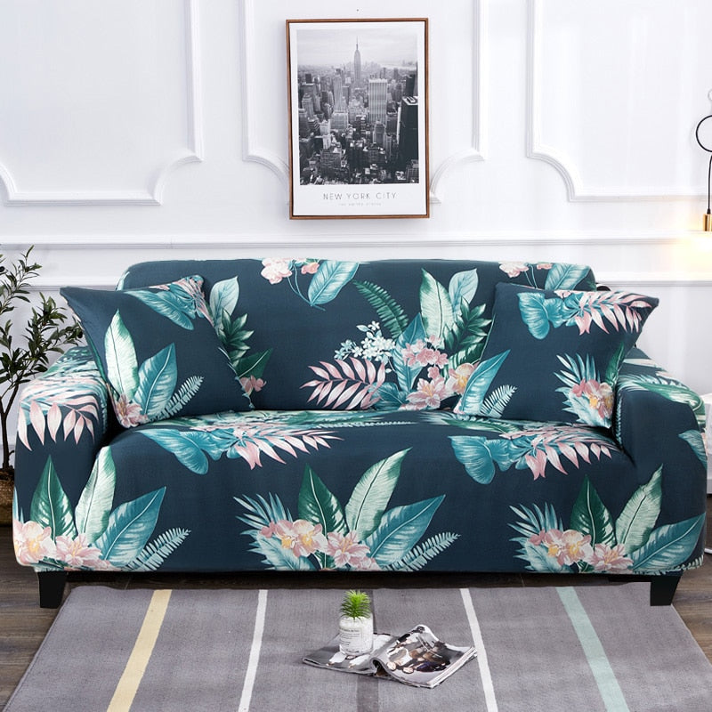 Comfortable Fit Elastic Couch Cover