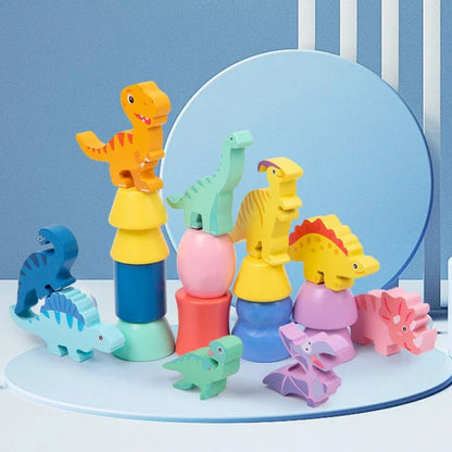 Fun Learning Dinosaur Block Toy