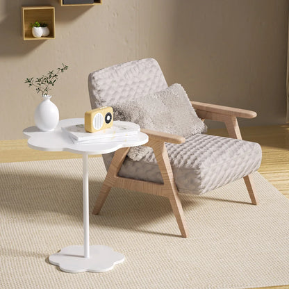 Unique White Side Table