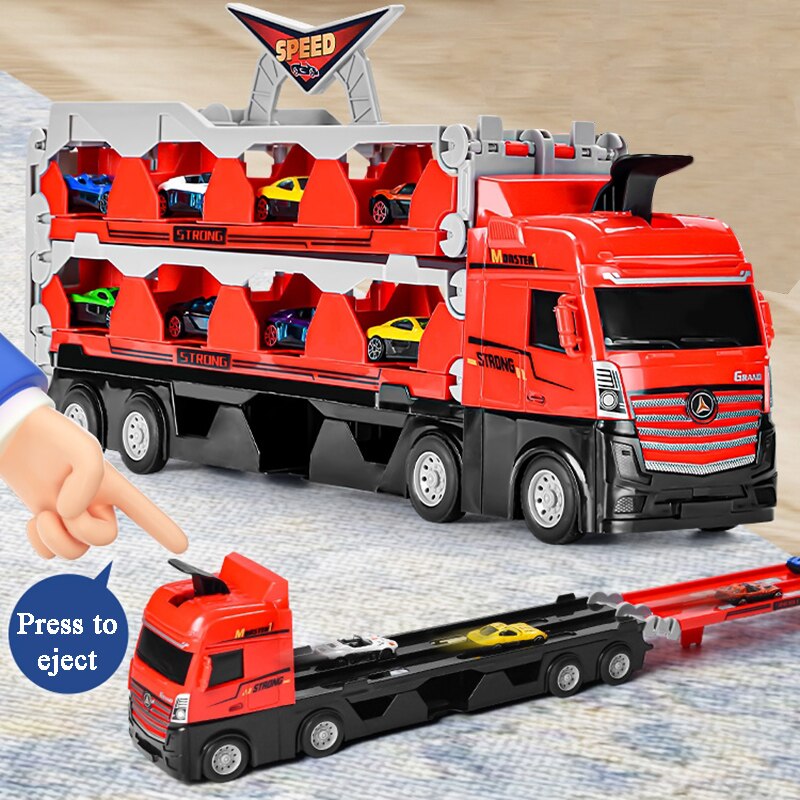 Big Foldable Racing Car Track Playset