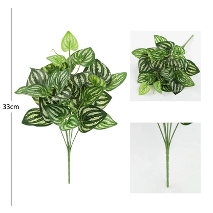 Fresh Faux Leaf Hanging Wall Decoration