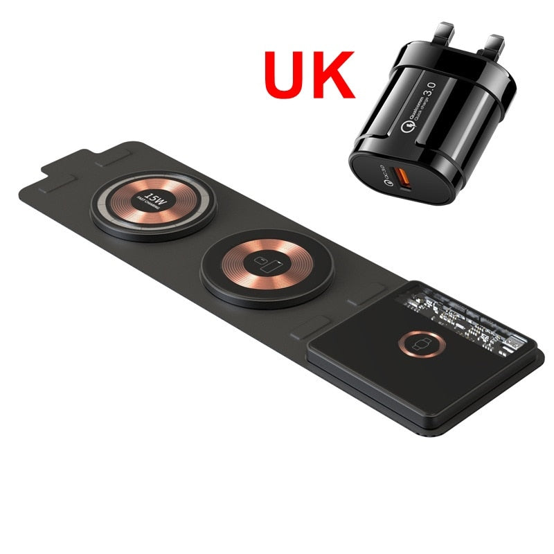 Compact Thin Invisible Wireless Charger Pad