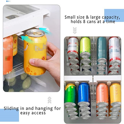 Easy Access Fridge Storage Slide Shelf