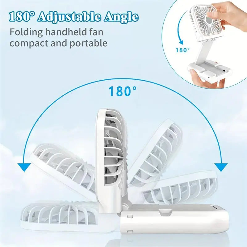 Compact USB 3-in-1 Personal Fan