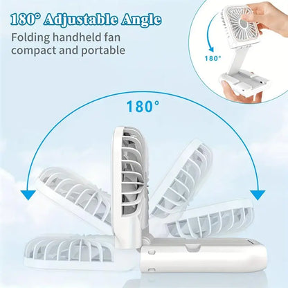 Compact USB 3-in-1 Personal Fan