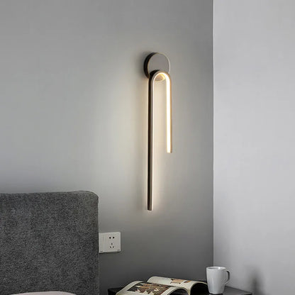Luxury Golden LED Wall Light For Modern Homes