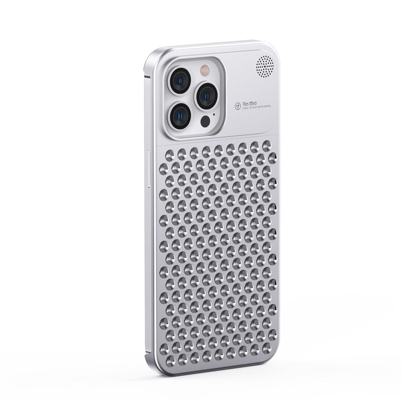 Durable Phone Case with Slim Aluminum Back
