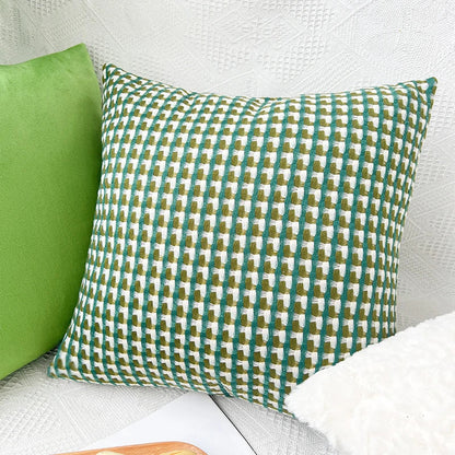 Vibrant Decorative Pillow in Scandinavian Style