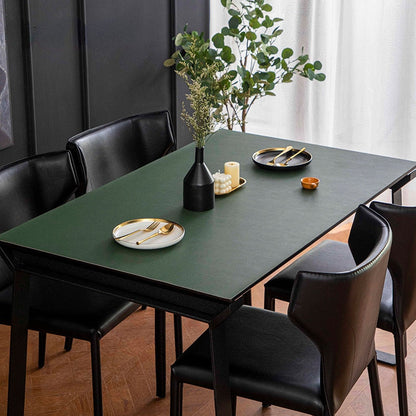 Simple Leather Water Resistant Table Pad