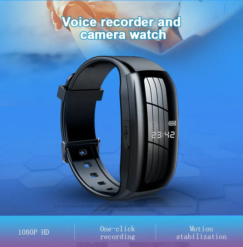 Discreet Mini HD Smart Watch Camera