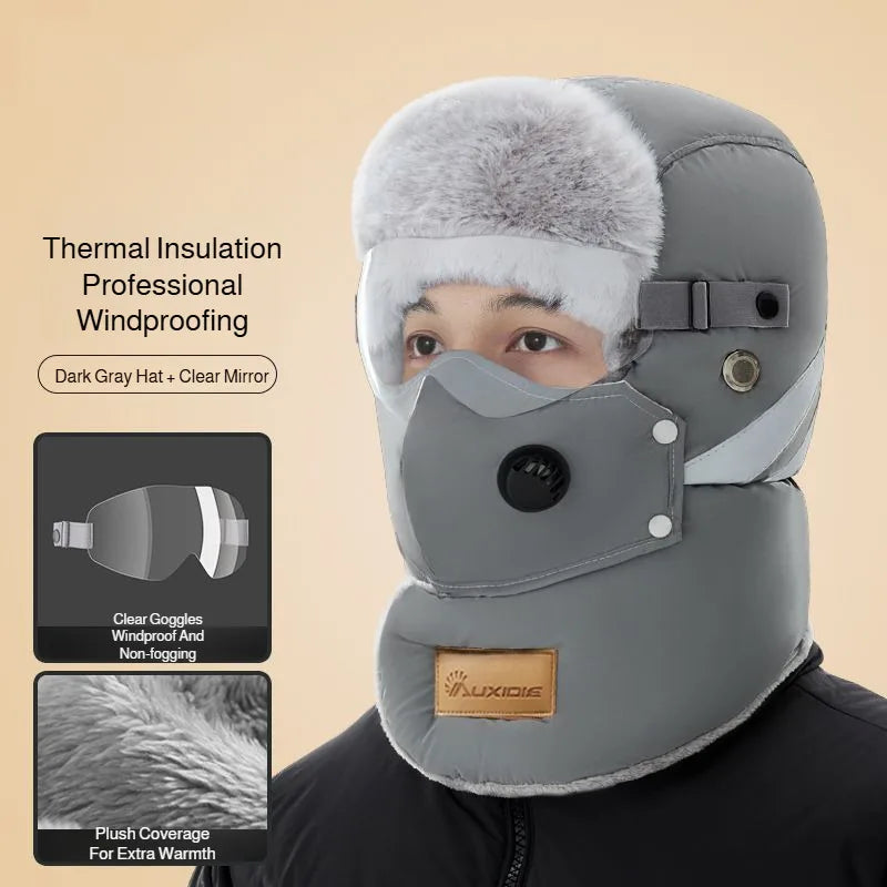 Thermal Insulated Winter Face Mask Beanie