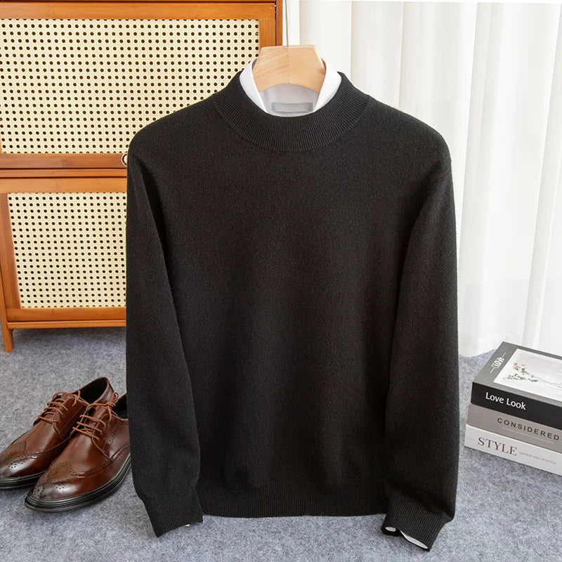 Timeless Crew Neck Wool Sweater