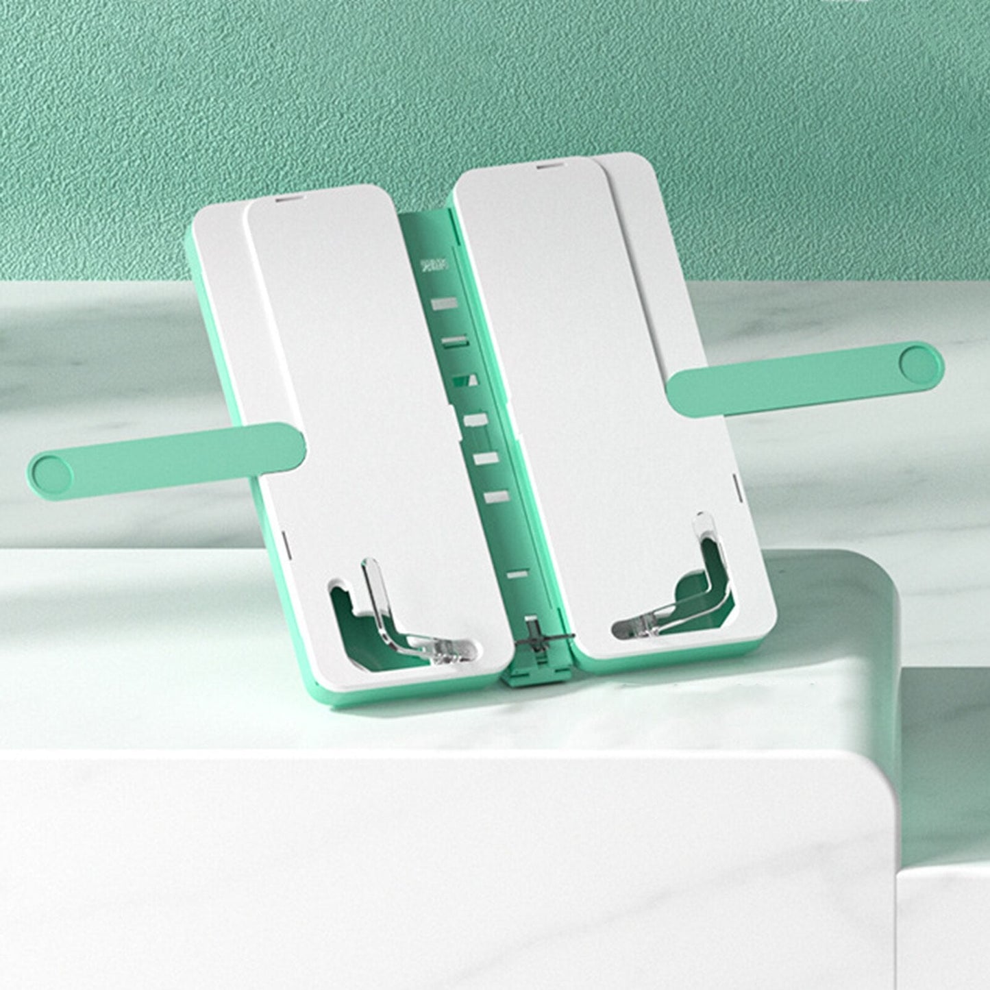 Folding Compact Desk Book Holder Storage Box - Luxicro