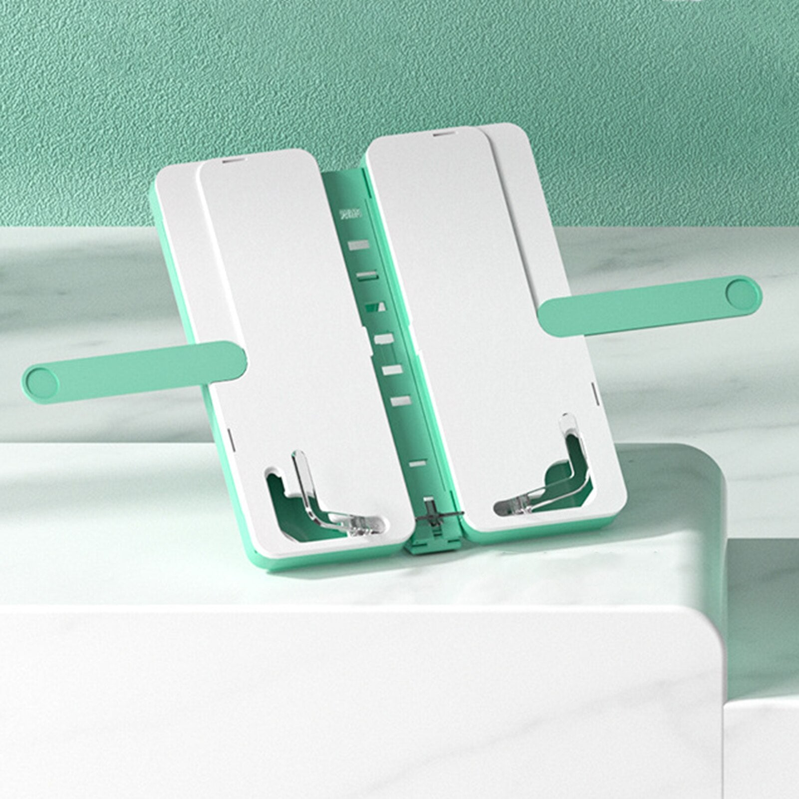 Folding Compact Desk Book Holder Storage Box - Luxicro