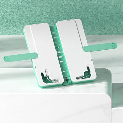 Folding Compact Desk Book Holder Storage Box - Luxicro