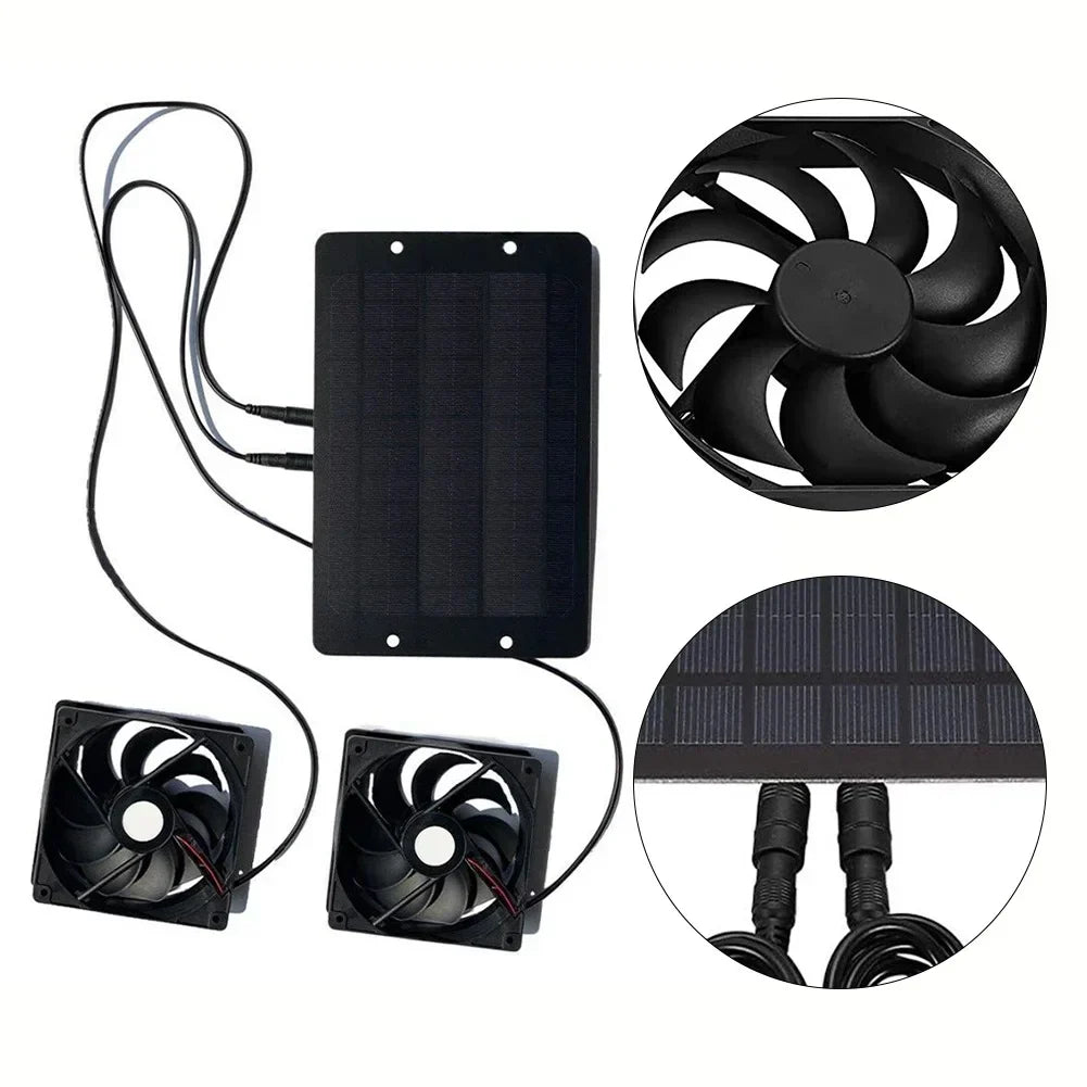 Eco Friendly Twin Vent Fan Kit - Luxicro