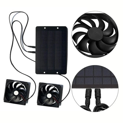 Eco Friendly Twin Vent Fan Kit - Luxicro