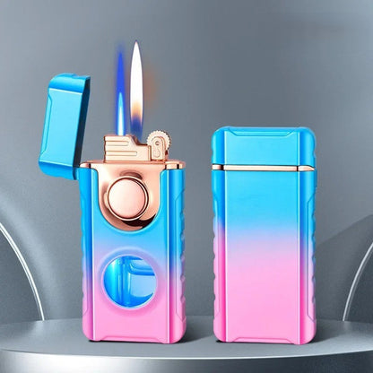 Durable Windproof Double Flame Torch