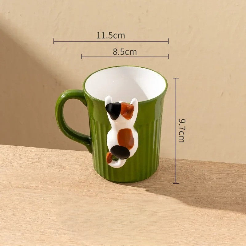 Cute Cat Ceramic Morning Mug