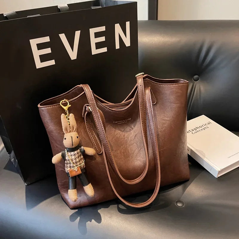 Stylish Ladies Tote Bag with Charm