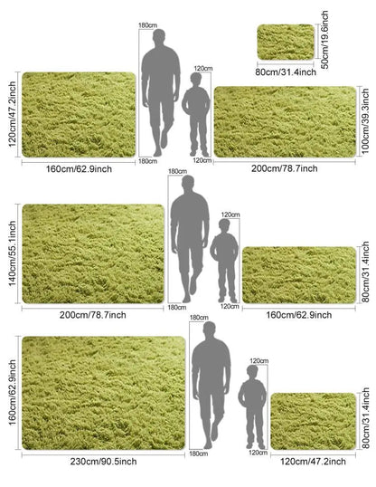 Plush Memory Foam Anti-Slip Area Rug
