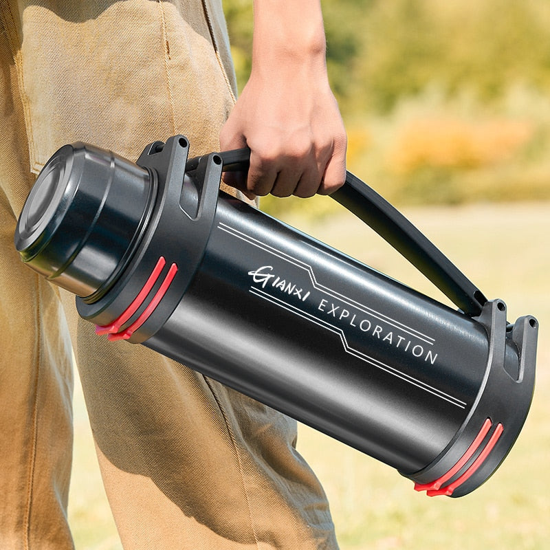 Big Thermal Stainless Steel Drinking Bottle