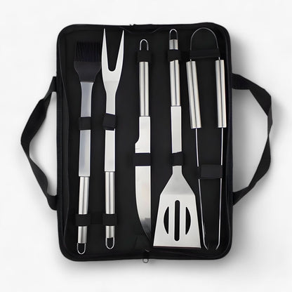 Complete Grill Tool Set with Storage Box