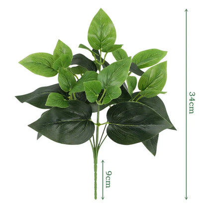 Fresh Faux Leaf Hanging Wall Decoration