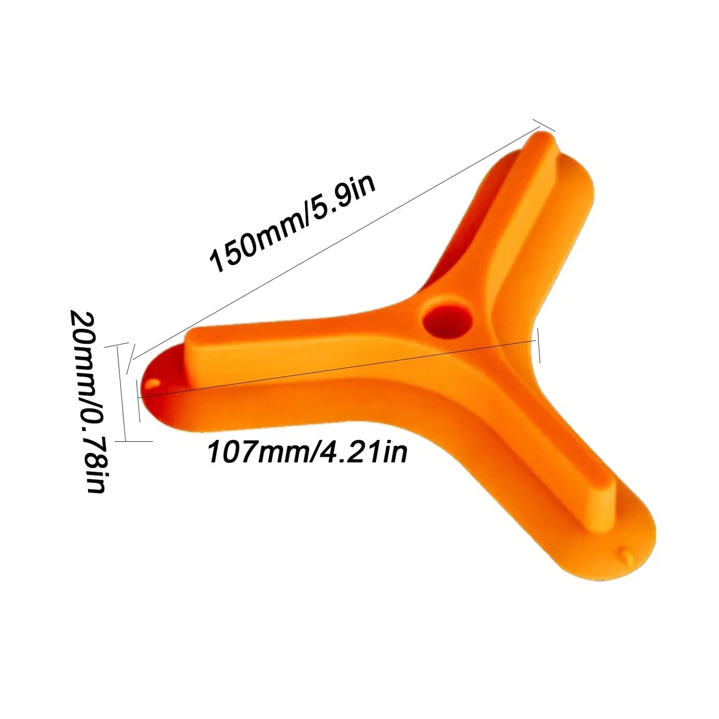 BPA-Free Silicone 3-Section Food Container