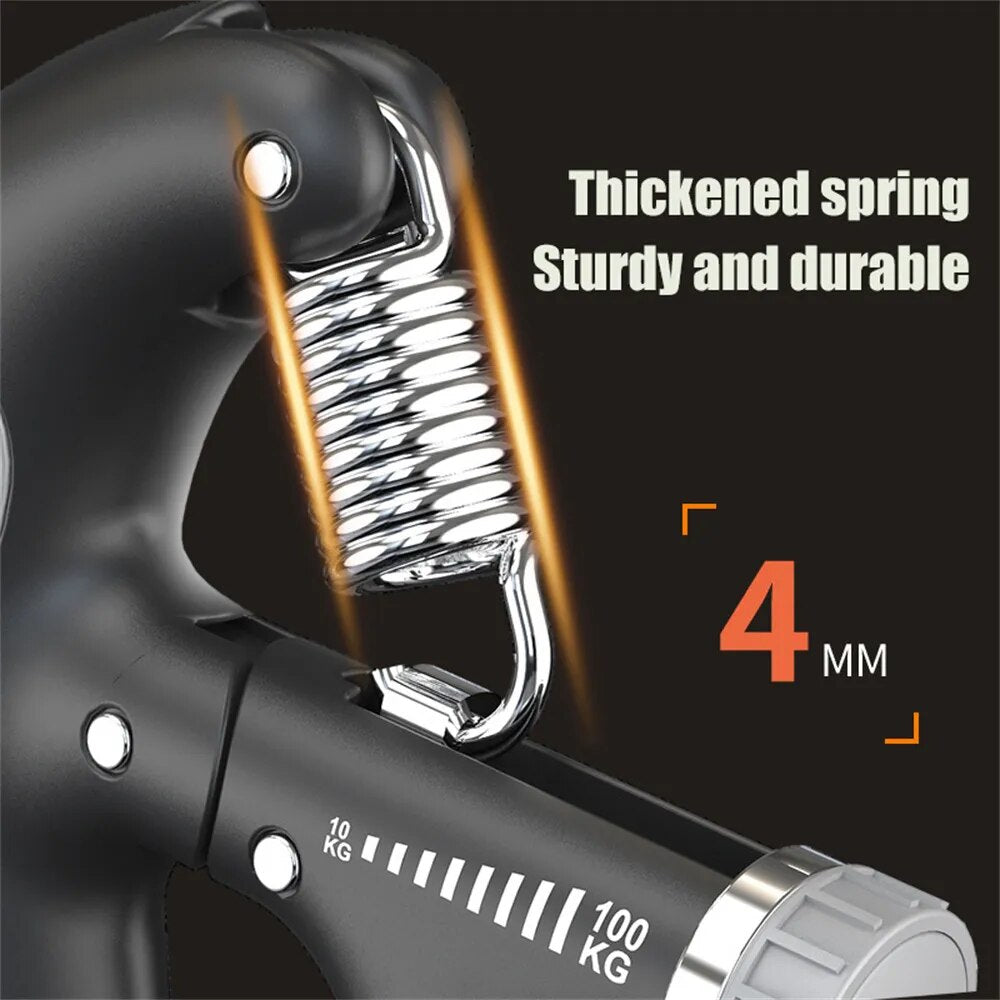 Compact Hand Grip Strengthener Exercise Trainer