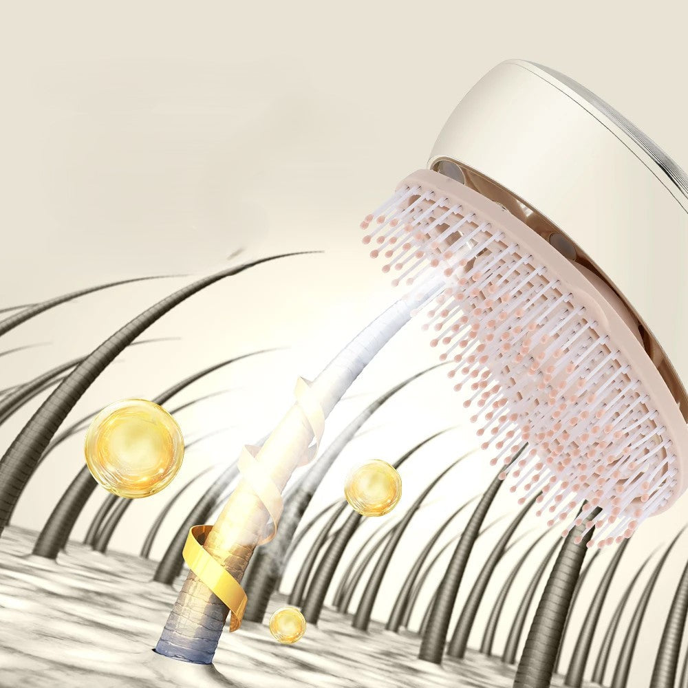 Detangling Electric Massager Hair Brush Kit - Luxicro