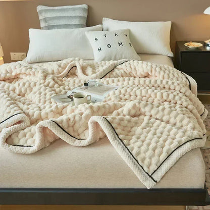 Soft Fleece Blanket for Bed and Sofa